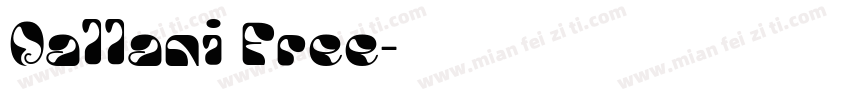 Qallani Free字体转换